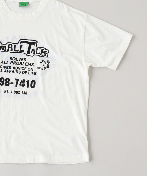 JOURNAL STANDARD(ジャーナルスタンダード)の「SMALL TALK STUDIO / スモールトークスタジオ SS T SHIRT-IN&OUT(Tシャツ/カットソー・メンズ・ホワイト×ホワイト/ホワイト系その他・MEDIUM/LARGE)」の5枚目の写真