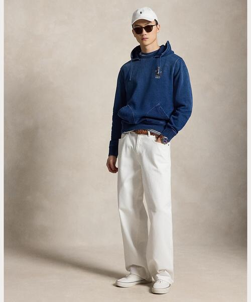 POLO RALPH LAUREN(ポロ ラルフ ローレン)の「Polo ベア インディゴ テリー フーディ(パーカー・メンズ・ネイビー系1・L/M/S)」の3枚目の写真