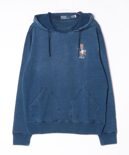 POLO RALPH LAUREN(ポロ ラルフ ローレン)の「Polo ベア インディゴ テリー フーディ(パーカー・メンズ・ネイビー系1・L/M/S)」の6枚目の写真