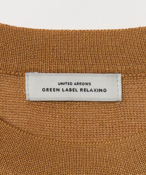 green label relaxing(グリーンレーベルリラクシング)の「スパンコール ラメ ノースリーブ ニット(ニット/セーター・レディース・ブラック/オフホワイト/ブラウン・FREE)」の12枚目の写真