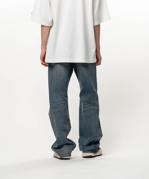 Maison MIHARA YASUHIRO(メゾンミハラヤスヒロ)の「Flared Denim Pants(デニムパンツ・メンズ・ライトブルー/インディゴブルー/ブラック・46/44)」の13枚目の写真