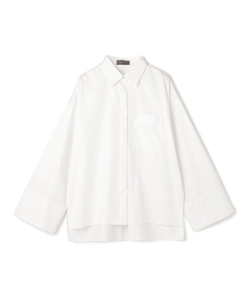 uncrave(アンクレイヴ)の「ブロードクロス シャツ(シャツ/ブラウス・レディース・ブラウン系5/ホワイト系・0/1)」の16枚目の写真