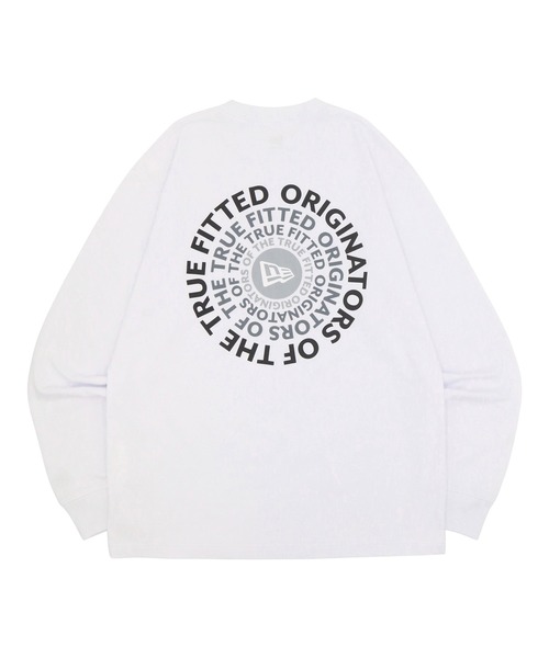 NEW ERA(ニューエラ)の「ニューエラ 長袖Tシャツ ロンT サークルロゴ(Tシャツ/カットソー・メンズ・ホワイト/ブラック/ブラウン・XXL/XL/L/M/S)」の19枚目の写真