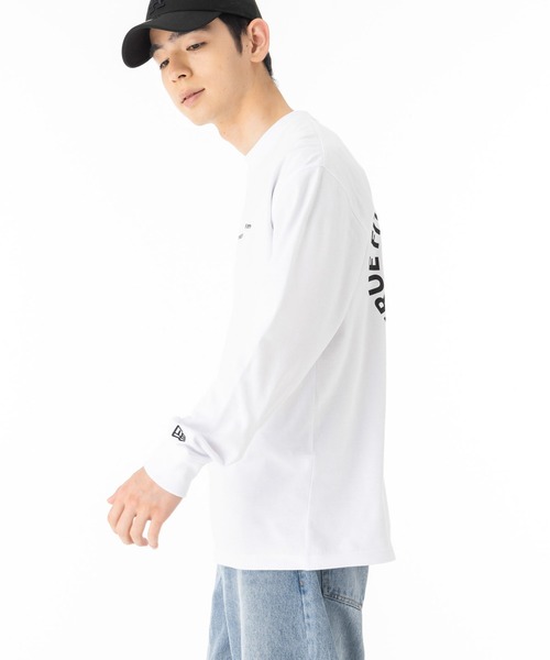 NEW ERA(ニューエラ)の「ニューエラ 長袖Tシャツ ロンT サークルロゴ(Tシャツ/カットソー・メンズ・ホワイト/ブラック/ブラウン・XXL/XL/L/M/S)」の14枚目の写真