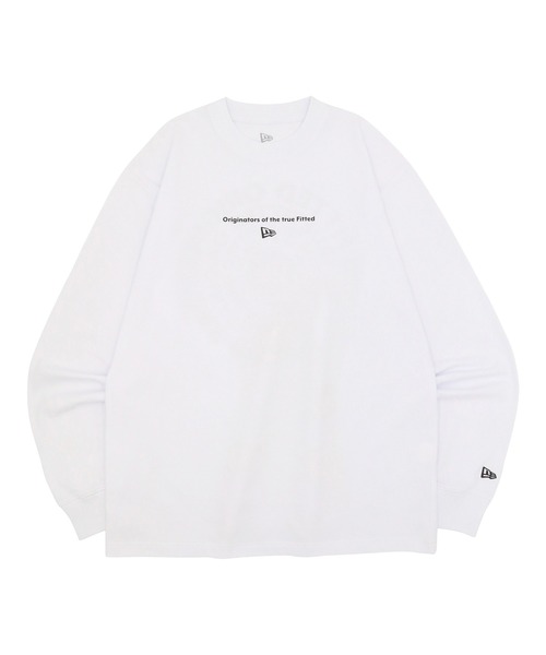 NEW ERA(ニューエラ)の「ニューエラ 長袖Tシャツ ロンT サークルロゴ(Tシャツ/カットソー・メンズ・ホワイト/ブラック/ブラウン・XXL/XL/L/M/S)」の18枚目の写真