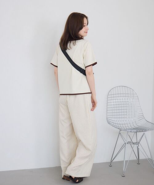RETRO GIRL(レトロガール)の「フェイクレイヤードカットソー(Tシャツ/カットソー・レディース・ライトグレー/ナチュラル/ブルー・FREE)」の16枚目の写真
