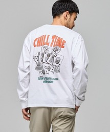 KRIFF MAYER（クリフメイヤー）の「チルタイムロンT(ポーカー)（Tシャツ/カットソー）」