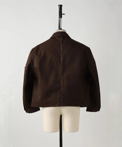 SHINYAKOZUKA(シンヤコヅカ)の「designers essential jacket with Dickies/ディッキーズ/ブルゾン/SHINYAKOZUKA(ミリタリージャケット・メンズ・ブラウン/カーキ/ブラック・SMALL/LARGE/MEDIUM)」の10枚目の写真
