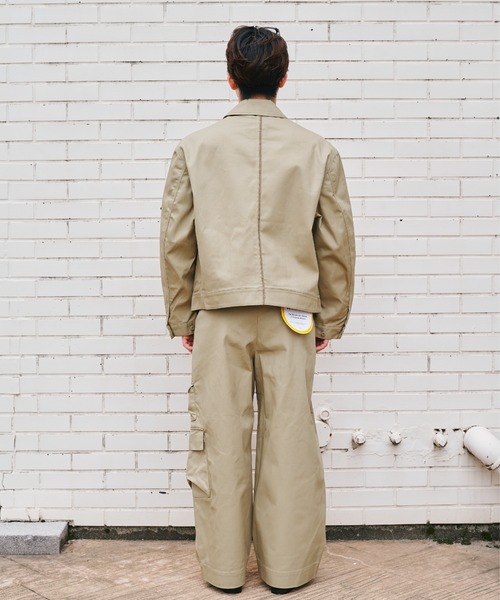 SHINYAKOZUKA(シンヤコヅカ)の「designers essential jacket with Dickies/ディッキーズ/ブルゾン/SHINYAKOZUKA(ミリタリージャケット・メンズ・ブラウン/カーキ/ブラック・SMALL/LARGE/MEDIUM)」の17枚目の写真