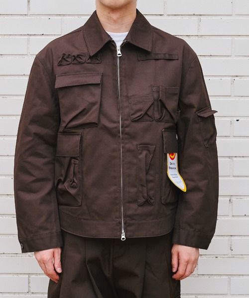 SHINYAKOZUKA(シンヤコヅカ)の「designers essential jacket with Dickies/ディッキーズ/ブルゾン/SHINYAKOZUKA(ミリタリージャケット・メンズ・ブラウン/カーキ/ブラック・SMALL/LARGE/MEDIUM)」の22枚目の写真