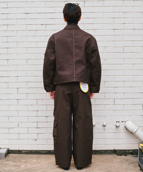 SHINYAKOZUKA(シンヤコヅカ)の「designers essential jacket with Dickies/ディッキーズ/ブルゾン/SHINYAKOZUKA(ミリタリージャケット・メンズ・ブラウン/カーキ/ブラック・SMALL/LARGE/MEDIUM)」の12枚目の写真