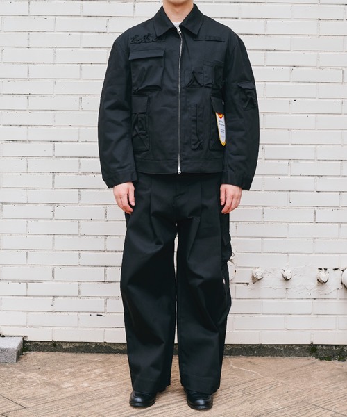 SHINYAKOZUKA(シンヤコヅカ)の「designers essential jacket with Dickies/ディッキーズ/ブルゾン/SHINYAKOZUKA(ミリタリージャケット・メンズ・ブラウン/カーキ/ブラック・SMALL/LARGE/MEDIUM)」の13枚目の写真