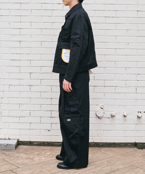 SHINYAKOZUKA(シンヤコヅカ)の「designers essential jacket with Dickies/ディッキーズ/ブルゾン/SHINYAKOZUKA(ミリタリージャケット・メンズ・ブラウン/カーキ/ブラック・SMALL/LARGE/MEDIUM)」の14枚目の写真