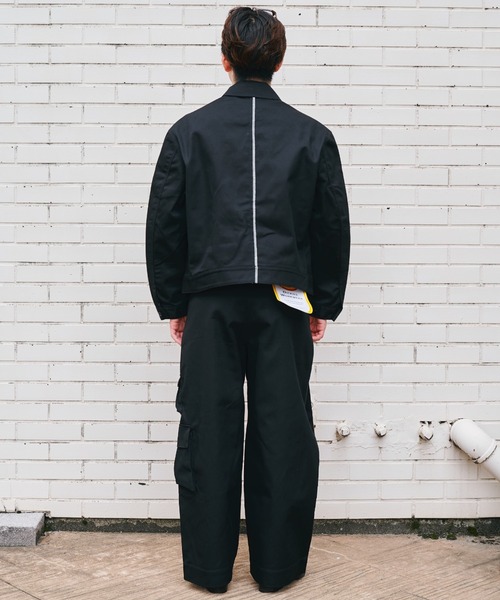 SHINYAKOZUKA(シンヤコヅカ)の「designers essential jacket with Dickies/ディッキーズ/ブルゾン/SHINYAKOZUKA(ミリタリージャケット・メンズ・ブラウン/カーキ/ブラック・SMALL/LARGE/MEDIUM)」の15枚目の写真