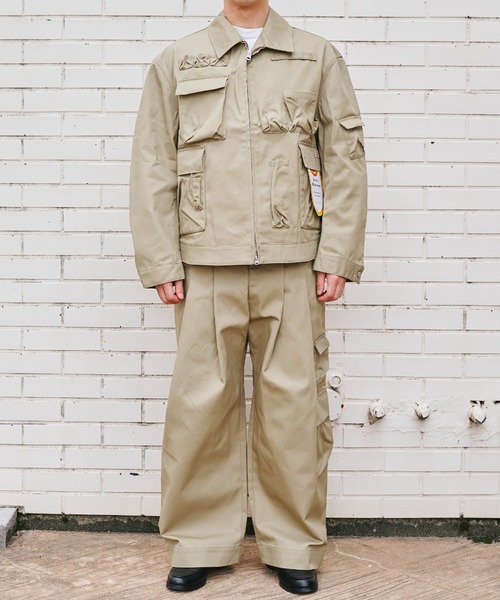 SHINYAKOZUKA(シンヤコヅカ)の「designers essential jacket with Dickies/ディッキーズ/ブルゾン/SHINYAKOZUKA(ミリタリージャケット・メンズ・ブラウン/カーキ/ブラック・SMALL/LARGE/MEDIUM)」の16枚目の写真