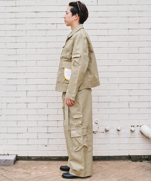 SHINYAKOZUKA(シンヤコヅカ)の「designers essential jacket with Dickies/ディッキーズ/ブルゾン/SHINYAKOZUKA(ミリタリージャケット・メンズ・ブラウン/カーキ/ブラック・SMALL/LARGE/MEDIUM)」の18枚目の写真