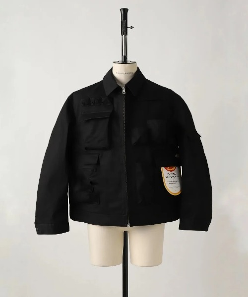 SHINYAKOZUKA(シンヤコヅカ)の「designers essential jacket with Dickies/ディッキーズ/ブルゾン/SHINYAKOZUKA(ミリタリージャケット・メンズ・ブラウン/カーキ/ブラック・SMALL/LARGE/MEDIUM)」の20枚目の写真