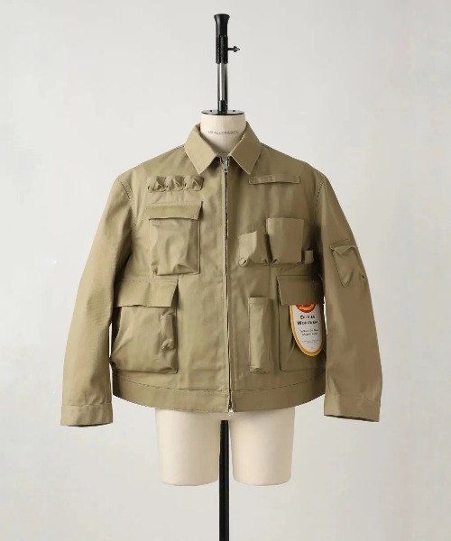 SHINYAKOZUKA(シンヤコヅカ)の「designers essential jacket with Dickies/ディッキーズ/ブルゾン/SHINYAKOZUKA(ミリタリージャケット・メンズ・ブラウン/カーキ/ブラック・SMALL/LARGE/MEDIUM)」の19枚目の写真