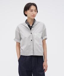 MHL. | CARBON DYED COTTON POPLIN(シャツ/ブラウス)