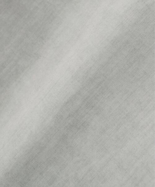 MHL.(エムエイチエル)の「CARBON DYED COTTON POPLIN(シャツ/ブラウス・レディース・グレー・1/2)」の6枚目の写真