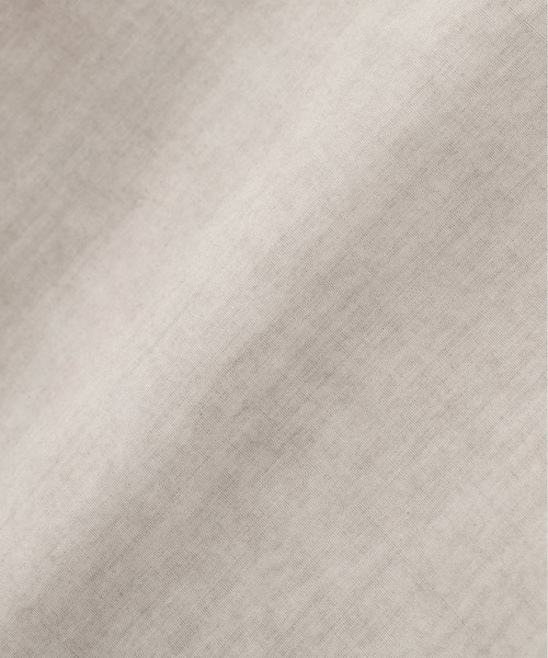 MHL.(エムエイチエル)の「CARBON DYED COTTON POPLIN(シャツ/ブラウス・レディース・グレー・1/2)」の3枚目の写真