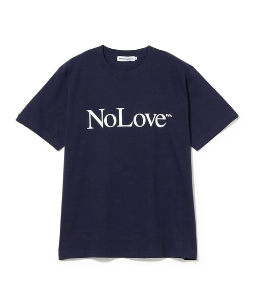 cabaret poval（キャバレーポバール）の「Cabaret Poval / No Love Tee（Tシャツ/カットソー・メンズ・ホワイト/ネイビー・MEDIUM/XX-LARGE/X-LARGE/LARGE）」の2枚目の写真