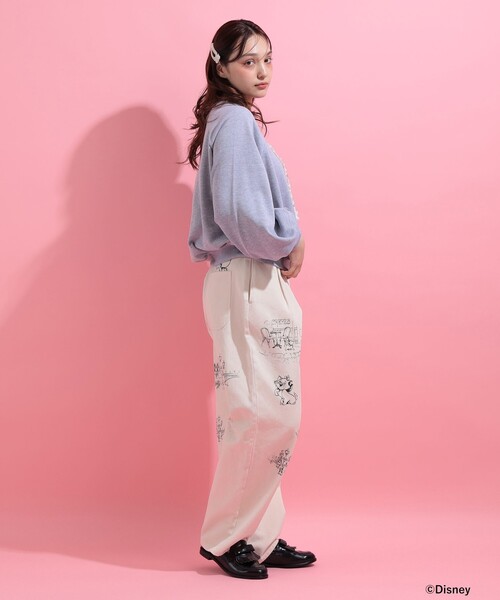 mmts(マミタス)の「おしゃれキャット / チノ パンツ(その他パンツ・レディース・ベージュ/ホワイト・ONE SIZE)」の6枚目の写真