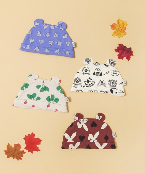 BREEZE（ブリーズ）の「耳付き帽子 マイファーストブリーズ（その他ベビー用品・キッズ・クリーム/アイボリー/レッド/ブルー・46/44）」の20枚目の写真