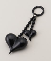 String Ting（ストリングティング）の「String Ting / ストリング ティング Big Love Obsidian BAG CHARMS（キーホルダー）」