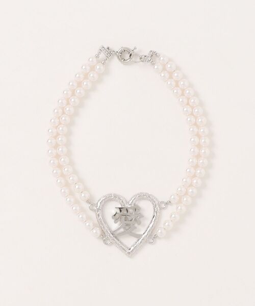 MOMENTEL/モーメンタル/Double Pearl 愛 Necklace（ネックレス