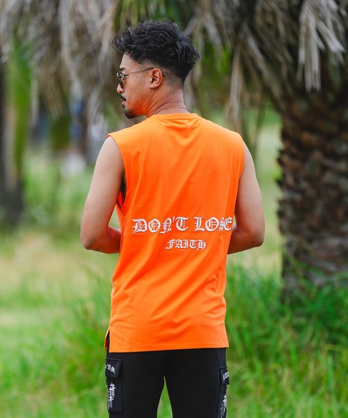 adamsJUGGLER(アダムスジャグラー)の「RTEG S.Cノースリーブ(タンクトップ・メンズ・ターコイズブルー/ピンク/オレンジ・M/L/XL)」の22枚目の写真