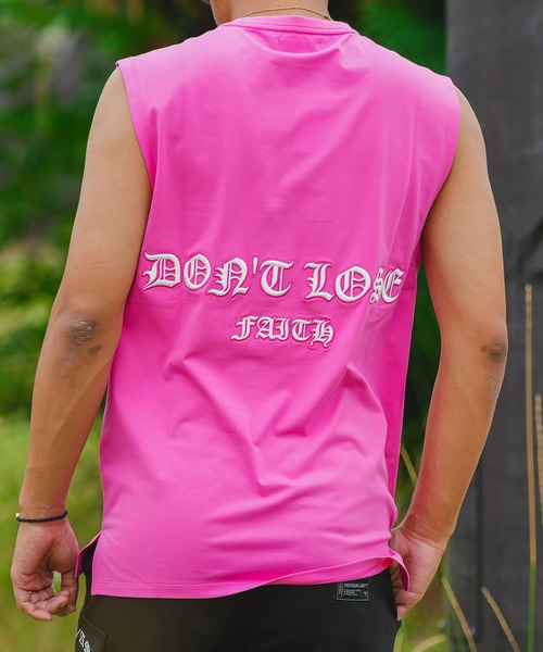 adamsJUGGLER(アダムスジャグラー)の「RTEG S.Cノースリーブ(タンクトップ・メンズ・ターコイズブルー/ピンク/オレンジ・M/L/XL)」の19枚目の写真