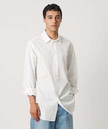 <LOEFF>コットン ブロード レギュラーカラー シャツ MENS