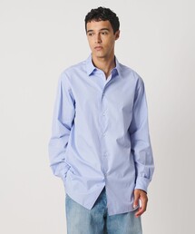<LOEFF>コットン ブロード レギュラーカラー シャツ MENS