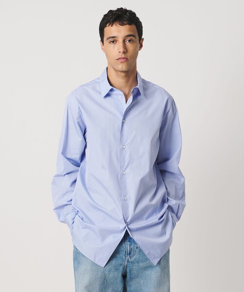 LOEFF(ロエフ)の「<LOEFF>コットン ブロード レギュラーカラー シャツ MENS(シャツ/ブラウス・メンズ・ホワイト/ブラウン系/ライトブルー・2/1)」の10枚目の写真