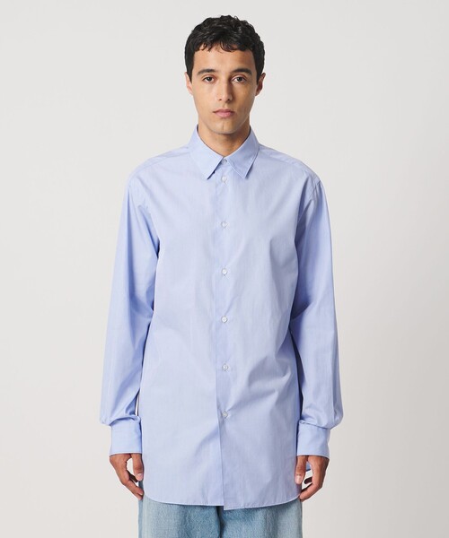 LOEFF(ロエフ)の「<LOEFF>コットン ブロード レギュラーカラー シャツ MENS(シャツ/ブラウス・メンズ・ホワイト/ブラウン系/ライトブルー・2/1)」の13枚目の写真