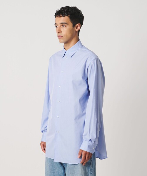LOEFF(ロエフ)の「<LOEFF>コットン ブロード レギュラーカラー シャツ MENS(シャツ/ブラウス・メンズ・ホワイト/ブラウン系/ライトブルー・2/1)」の14枚目の写真