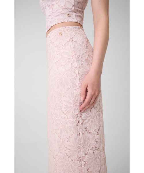 Guess（ゲス）の「KATRINA Lace Midi Skirt（スカート・レディース・ライトピンク・X-SMALL/MEDIUM）」の3枚目の写真