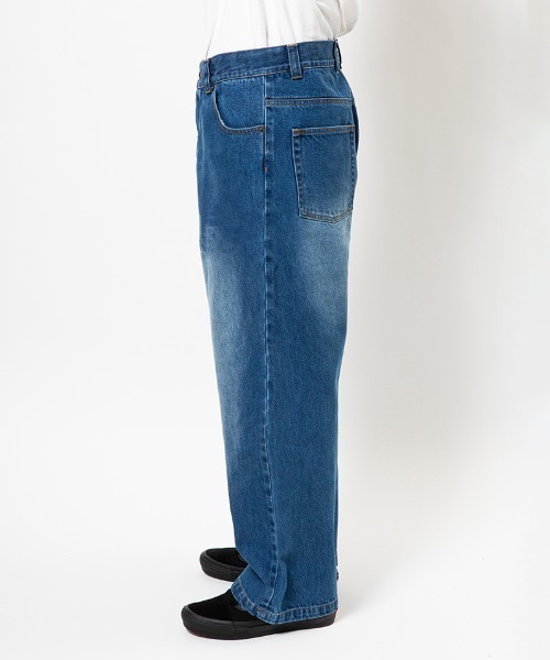 430(フォーサーティ)の「mp15283-DLS-S SLVG DENIM H-WASH デニムパンツ(26-089)(デニムパンツ・メンズ・インディゴブルー/ブラック・30/32/34/28)」の10枚目の写真
