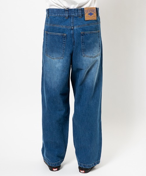 430(フォーサーティ)の「mp15283-DLS-S SLVG DENIM H-WASH デニムパンツ(26-089)(デニムパンツ・メンズ・インディゴブルー/ブラック・30/32/34/28)」の11枚目の写真