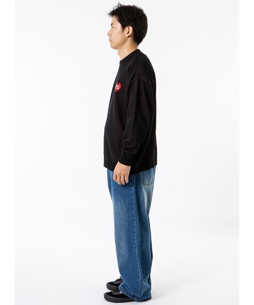 430(フォーサーティ)の「mp15283-DLS-S SLVG DENIM H-WASH デニムパンツ(26-089)(デニムパンツ・メンズ・インディゴブルー/ブラック・30/32/34/28)」の13枚目の写真