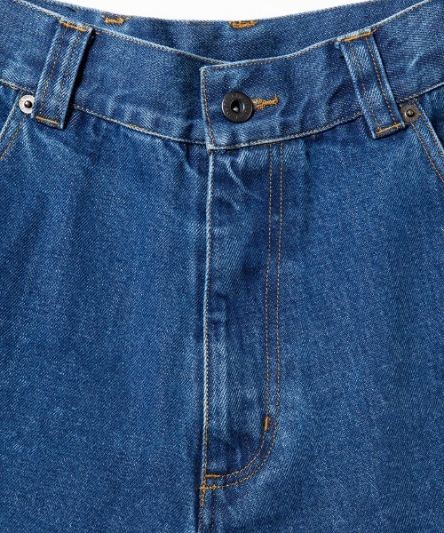430(フォーサーティ)の「mp15283-DLS-S SLVG DENIM H-WASH デニムパンツ(26-089)(デニムパンツ・メンズ・インディゴブルー/ブラック・30/32/34/28)」の5枚目の写真