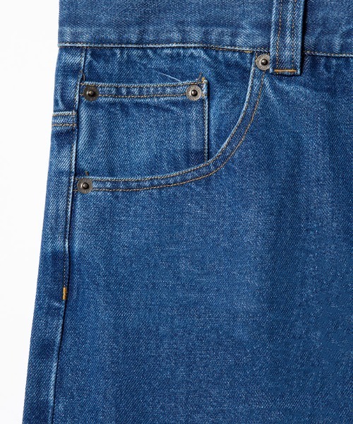 430(フォーサーティ)の「mp15283-DLS-S SLVG DENIM H-WASH デニムパンツ(26-089)(デニムパンツ・メンズ・インディゴブルー/ブラック・30/32/34/28)」の6枚目の写真