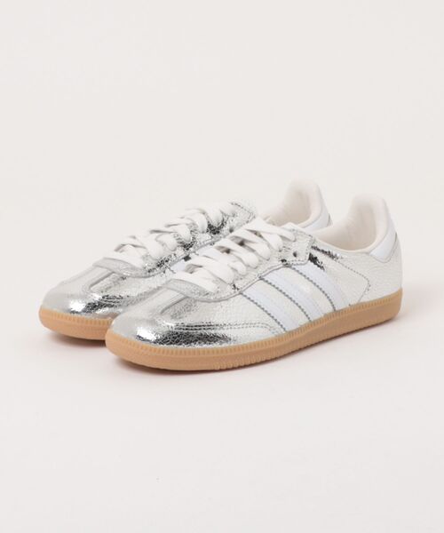 adidas(アディダス)の「adidas Originals/アディダス オリジナルス/SAMBA OG W(スニーカー・レディース・シルバー・24.5cm/23.5cm/24.0cm/23.0cm)」の1枚目の写真