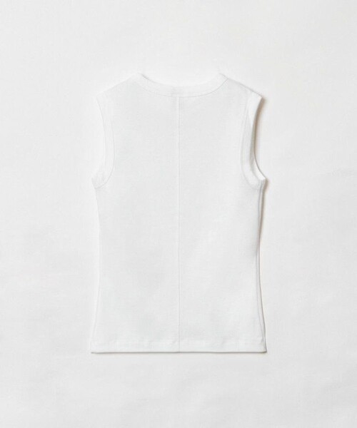 allureville(アルアバイル)の「【FLORE FLORE(フローレフローレ)】ESME TANK(Tシャツ/カットソー・レディース・ホワイト/レッド・1)」の6枚目の写真