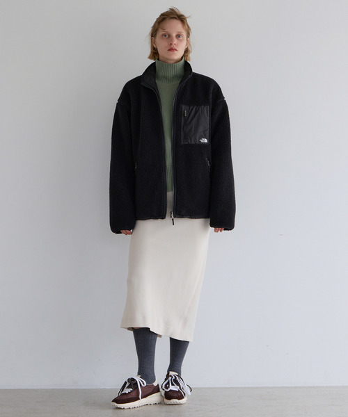 martinique(マルティニーク)の「【THE NORTH FACE/ザ・ノース・フェイス】Reversible Extreme Pile Fleece Jacket (UNISEX)(ブルゾン・レディース・ブラック/ライトベージュ・M/S)」の5枚目の写真
