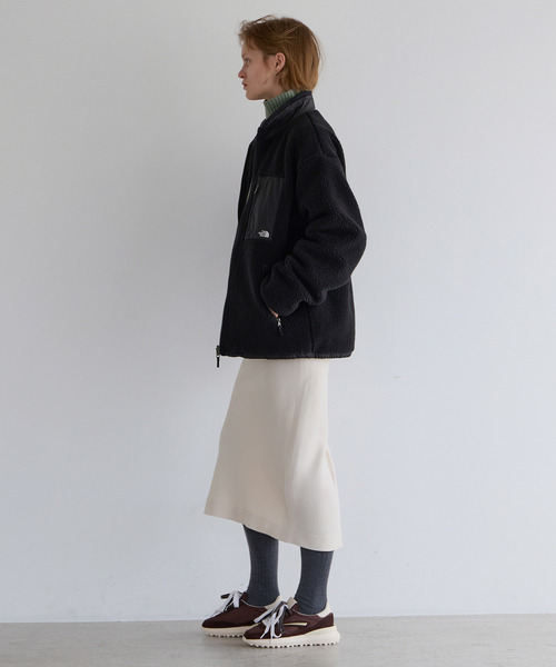 martinique(マルティニーク)の「【THE NORTH FACE/ザ・ノース・フェイス】Reversible Extreme Pile Fleece Jacket (UNISEX)(ブルゾン・レディース・ブラック/ライトベージュ・M/S)」の7枚目の写真