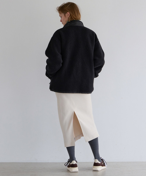 martinique(マルティニーク)の「【THE NORTH FACE/ザ・ノース・フェイス】Reversible Extreme Pile Fleece Jacket (UNISEX)(ブルゾン・レディース・ブラック/ライトベージュ・M/S)」の8枚目の写真