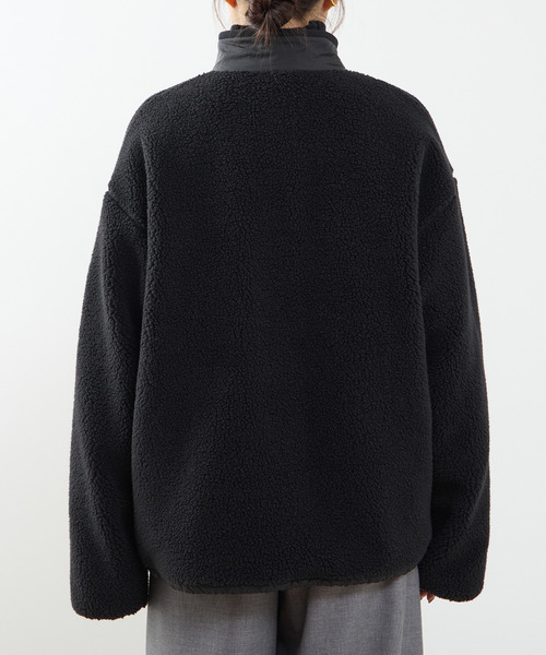 martinique(マルティニーク)の「【THE NORTH FACE/ザ・ノース・フェイス】Reversible Extreme Pile Fleece Jacket (UNISEX)(ブルゾン・レディース・ブラック/ライトベージュ・M/S)」の11枚目の写真