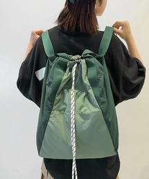 SEU（エスイーユー）の「【男女兼用】【3WAY】軽量ナイロンドローストリングバックパック リュック 通勤 通学 きれいめカジュアル レディース韓国風（バックパック/リュック）」